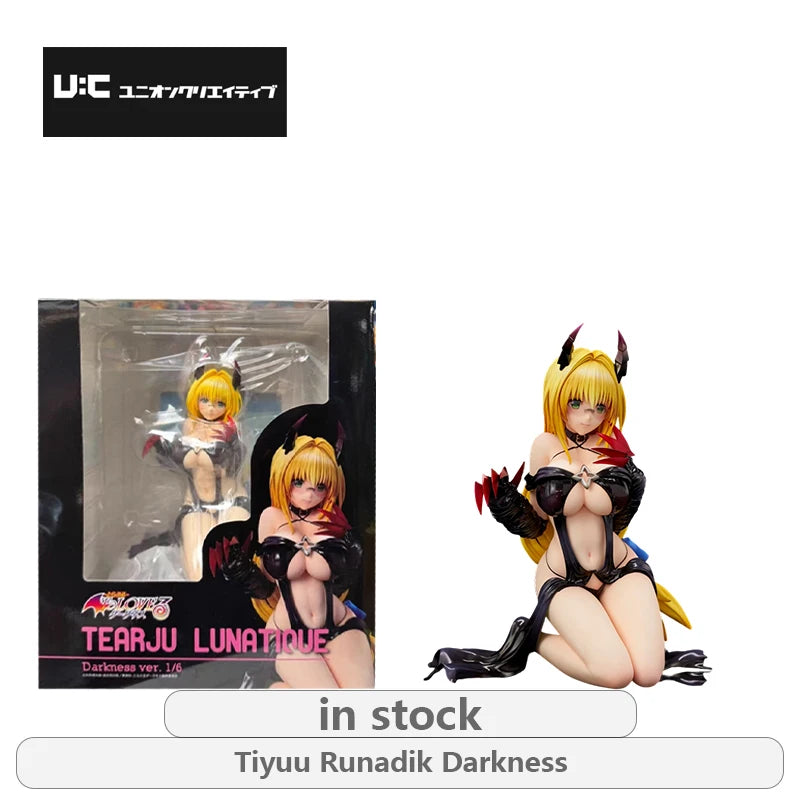 UnionCreative Original To Love-Ru DARKNESS Series Nemesis\Gucci Chuan Wei\Tiyuu Runadik Not Movable Figure Statue Model Toys