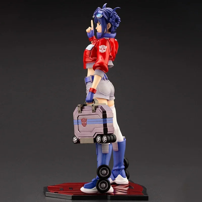 Kotobukiya Original Genuine 1/7 Hasbro Transformers Convoy Bishoujo Statue 23.5cm Collections Model Toy Figures Birthday Gifts