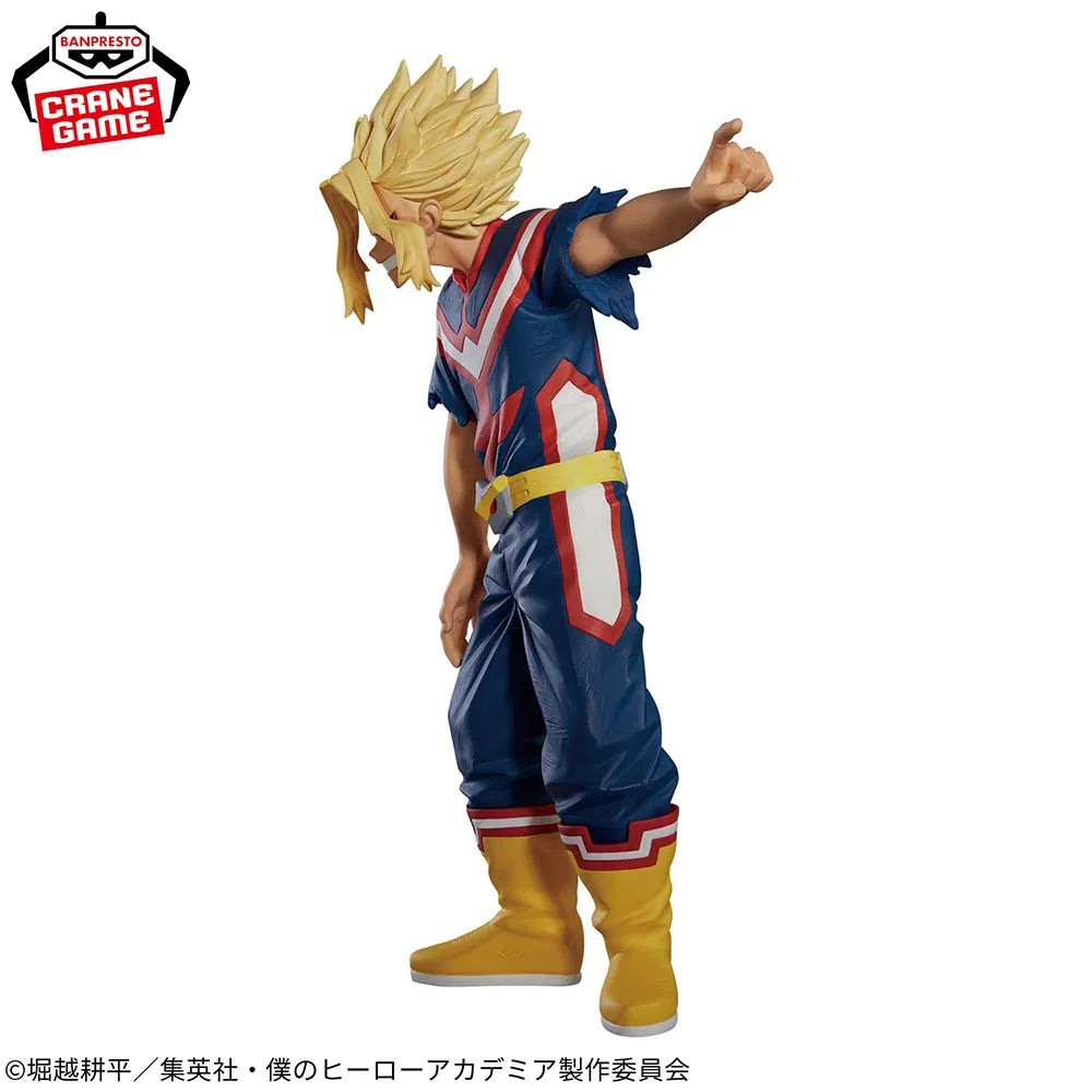 Banpresto BANDAI   All Might  hero academia the amazing heroes-plus-all might true form Toy Genuine Figure Model Anime Boxed