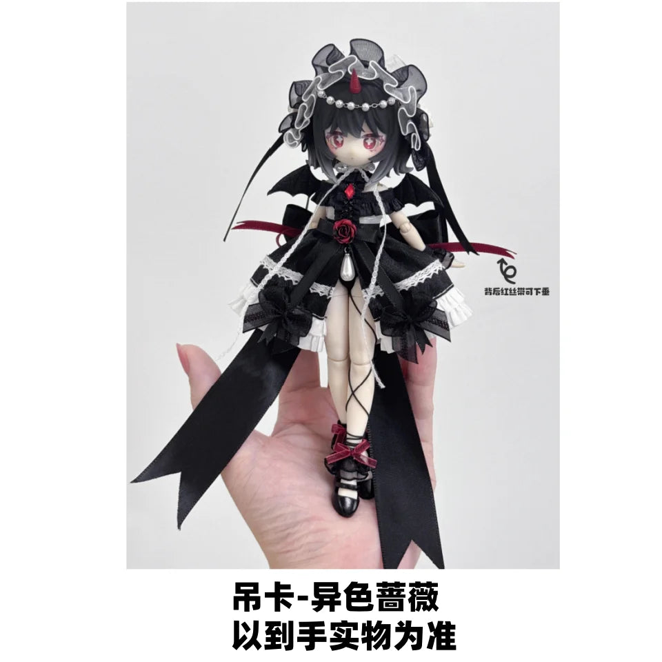 Genuine Meki Creation Heart Trendy Blind Box Toys 12 Points Bjd Action Figure Ornaments Original Toy Doll Figure Birthday Gift