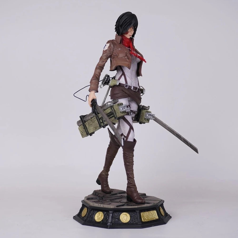 30cm Attack on Titan Mikasa Ackerman 1/6 PVC Action Figure Anime Figure Model Toys Collection Doll Gift