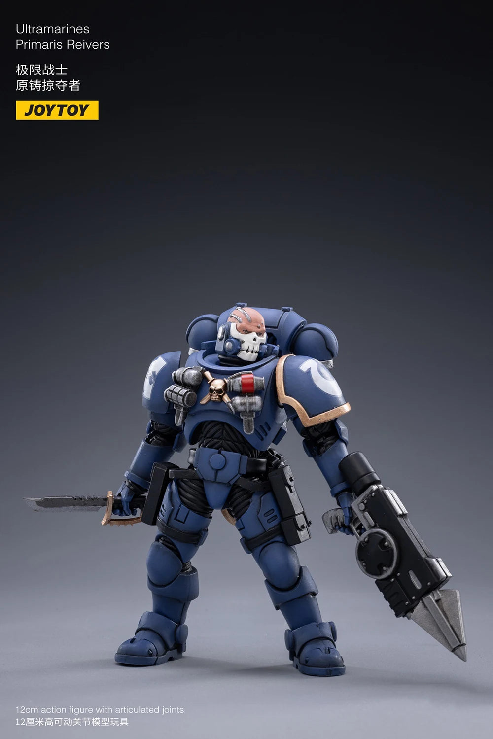 JOYTOY 1/18 Action Figure (3PCS/SET) Primaris Reivers Anime Collection Military Model Action Figures Collection