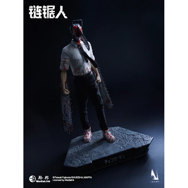 100% Original Inart Chainsaw Man Limited Ver 1/6 Scale MAG026  Genuine In Stock Figure Model Toys