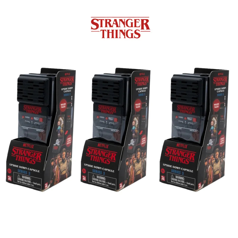 Stranger Things Upside Down Capsule Series 3 Blind Box Original Anime Figure Collectible PVC Model Max Eleven Merch Mystery Gift