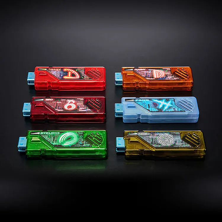 Official Bandai Pb Csm Kamen Rider W T2 Gaia Memory 2.0 Abcdfg Six Memory Collection Model Toy In Stock
