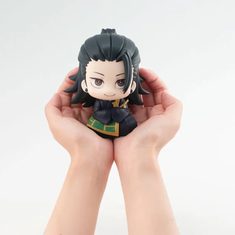 10cm JJK Anime Figure Geto Suguru Action Figures Mini Cute Q-version Geto Figurines Look Up Model Collection Toys Birthday Gifts