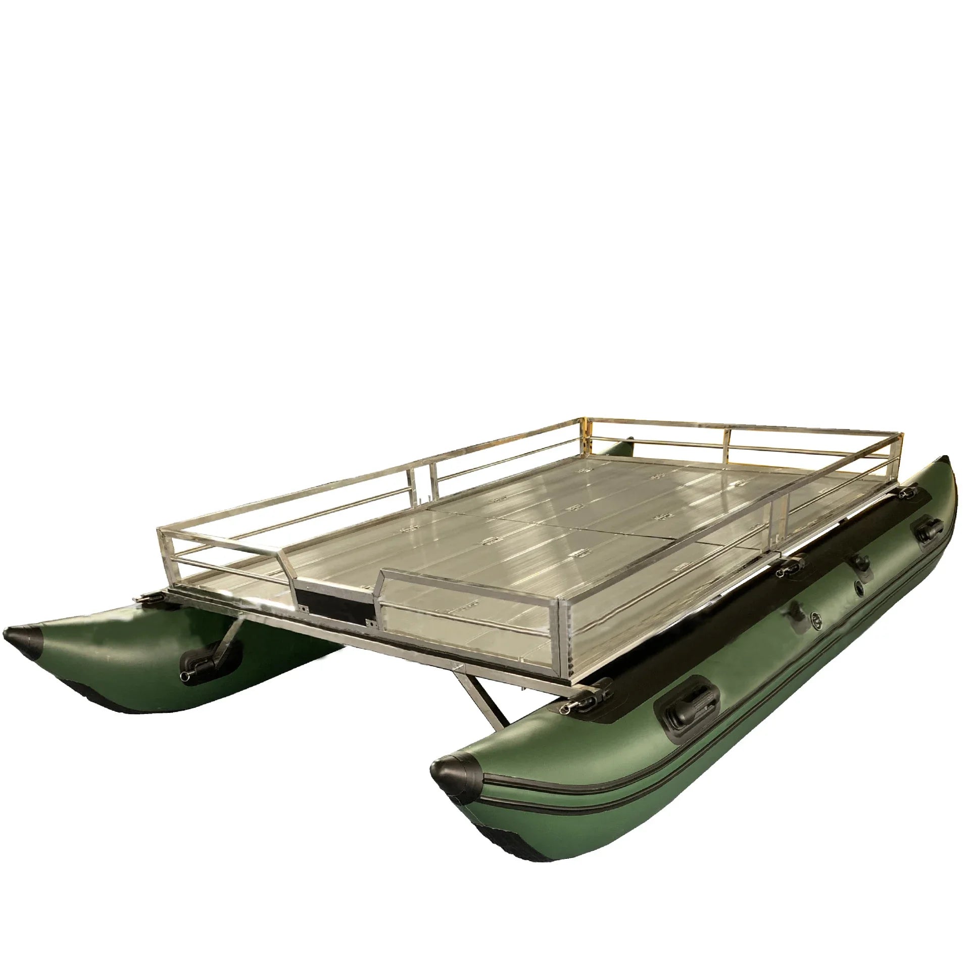 kayak fishing boat PVC inflatable boat mini yacht catamaran boat for foil board racing