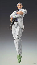 Medicos Super Action Statue Yoshikage Kira 16cm JoJo Diamond Is Unbreakable Figure Original Gifts Toys Model Garage Kit Kawaii