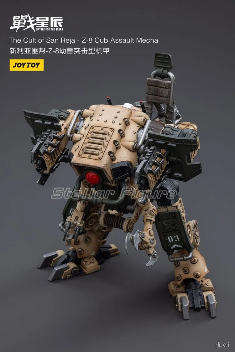 【SF】JOYTOY 1/18 Action Figure The Cult of San Reja Z 8 Cub Assault Mecha Model Toys Gifts Collection Ornaments
