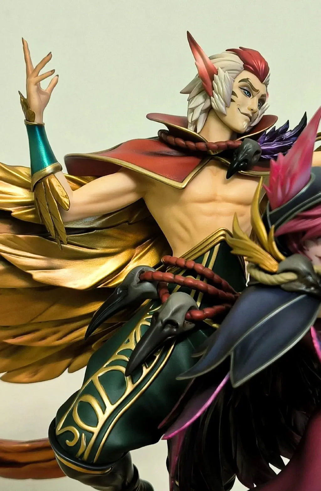 In Stock HobbyMax League of Legends Anime Characters Rakan and Xayah 1/7 Statue Figure Collection Gift Model