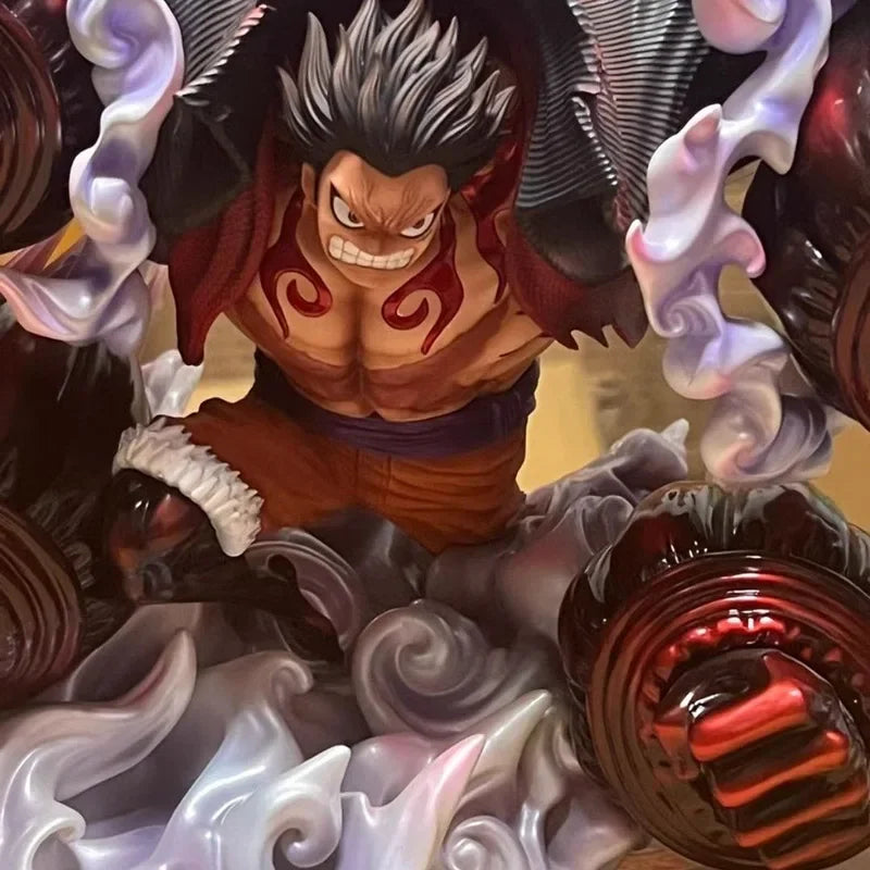 29cm Luffy One Piece Figure Gear 4 Monkey D. Luffy Action Figures Sky Painting Anime PVC Collection Statue Model Ornamen Toys