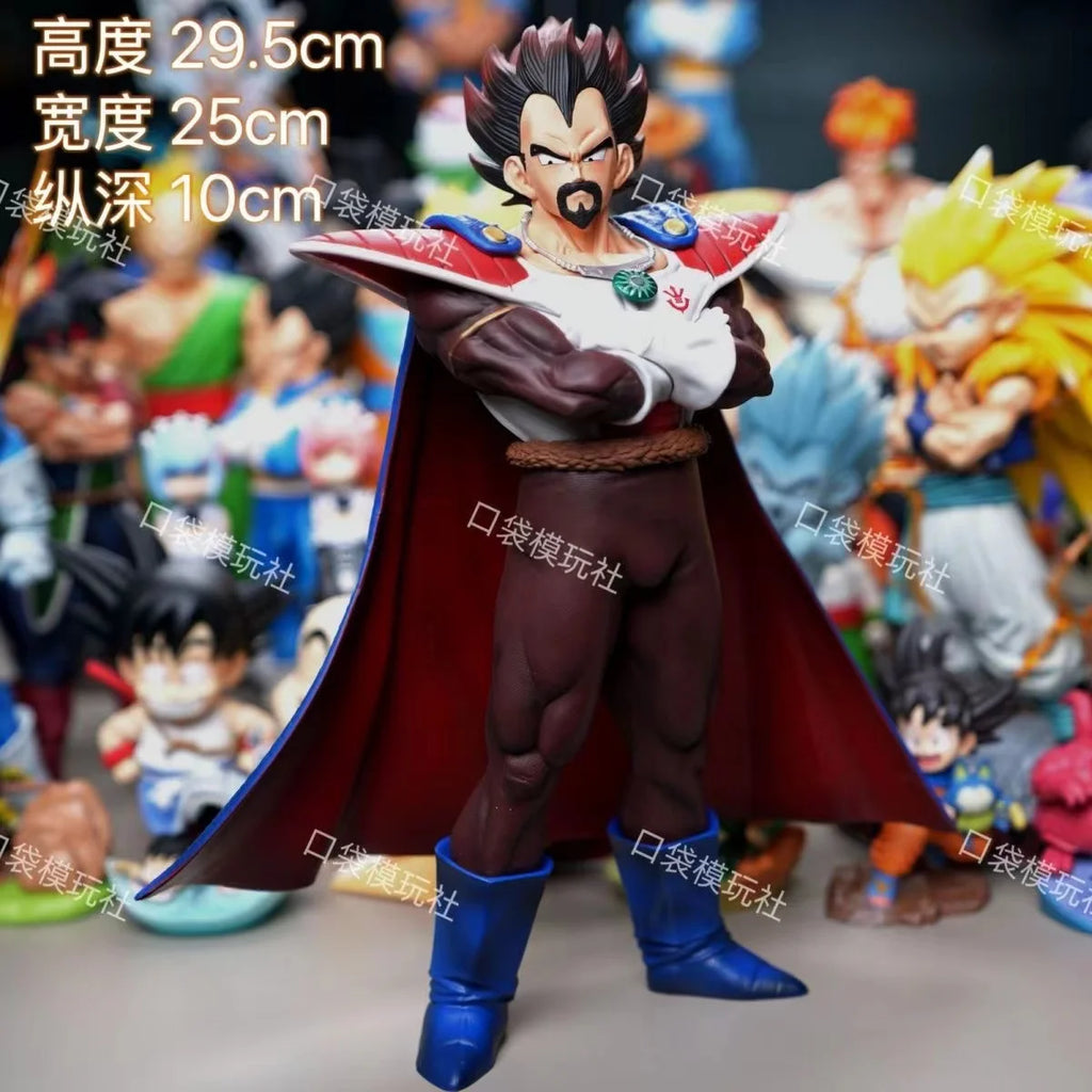 Auf Lager Dragon Ball King Vegeta Figur Actionfiguren 29,5 cm PVC-Statue Sammlung Modell Spielzeug Geschenke