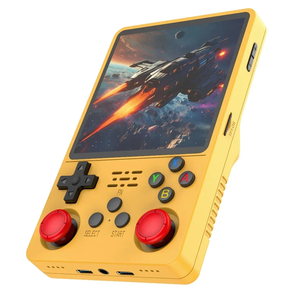 R36 Plus Retro Handheld Game Console Linux 64-bit System 4" IPS Screen RK3326