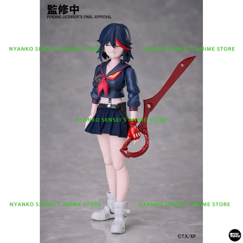 In Stock Aniplex BUZZ MOD. Kill La Kill Ryuko Matoi 14cm Action Figure Anime Model Trendy Toys Desktop Gift Collectible