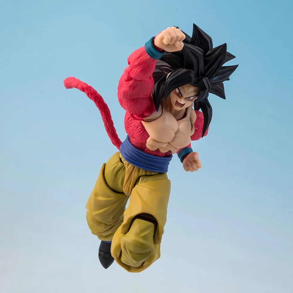 16cm Dragon Ball GT Goku Vegeta Super Saiyan 4 Anime Figure Model Statue Boys Collection Desktop Decoration Ornament Toys Gifts