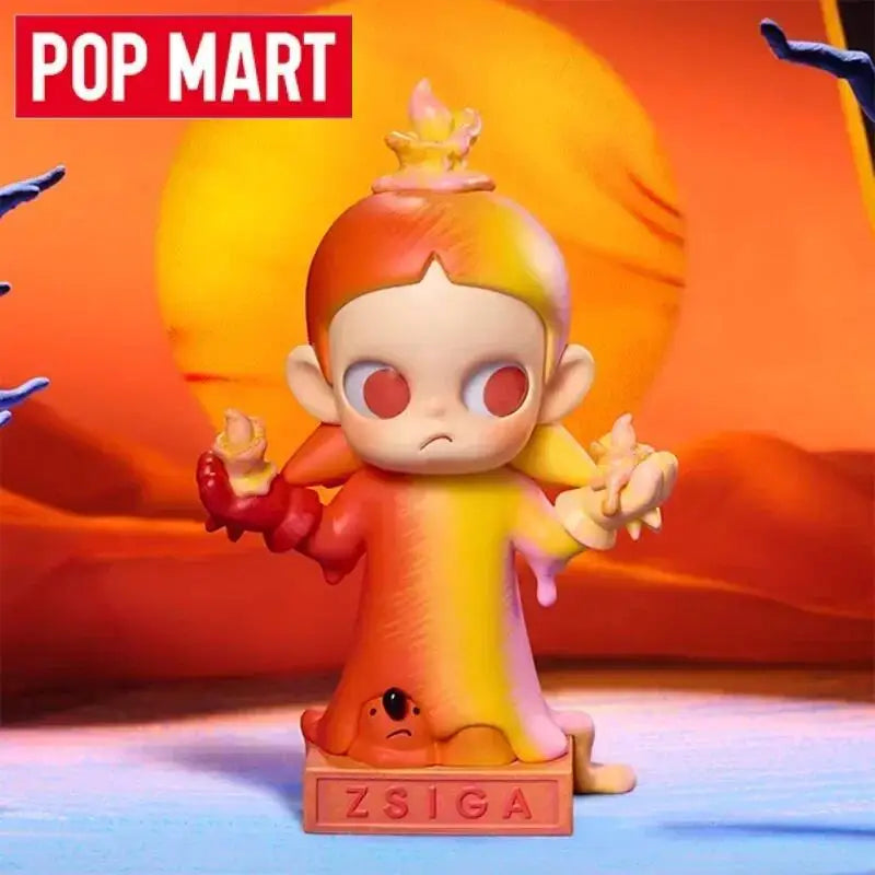 POP MART Zsiga We All Are Kids Series Blind Box Toys Kawaii Anime Фигурка Анимационен Модел Изненада Кутия Мистериозна Кутия