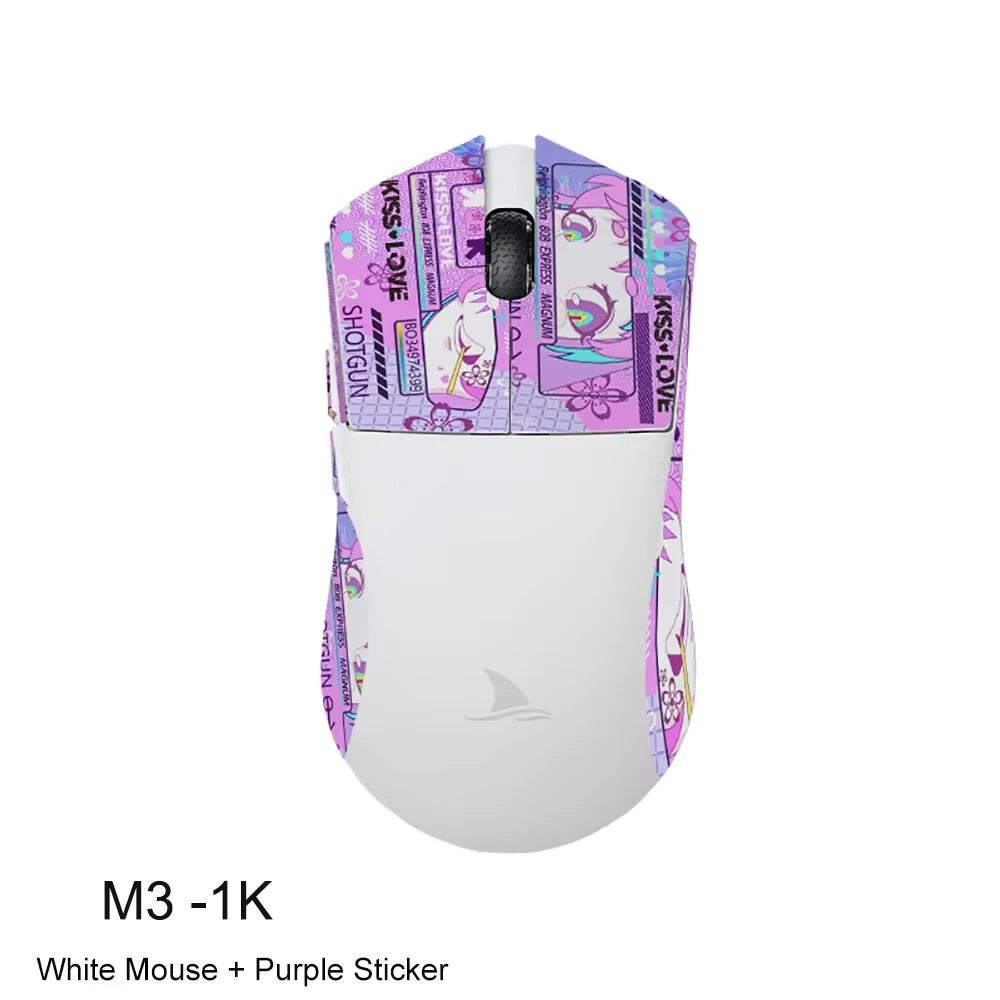 Motospeed Darmoshark M3 V2 Doppel 8K Gaming Maus Bluetooth Wireless 26K DPI PAW3395 Sensor Makro Spiel Maus Für Laptop PC