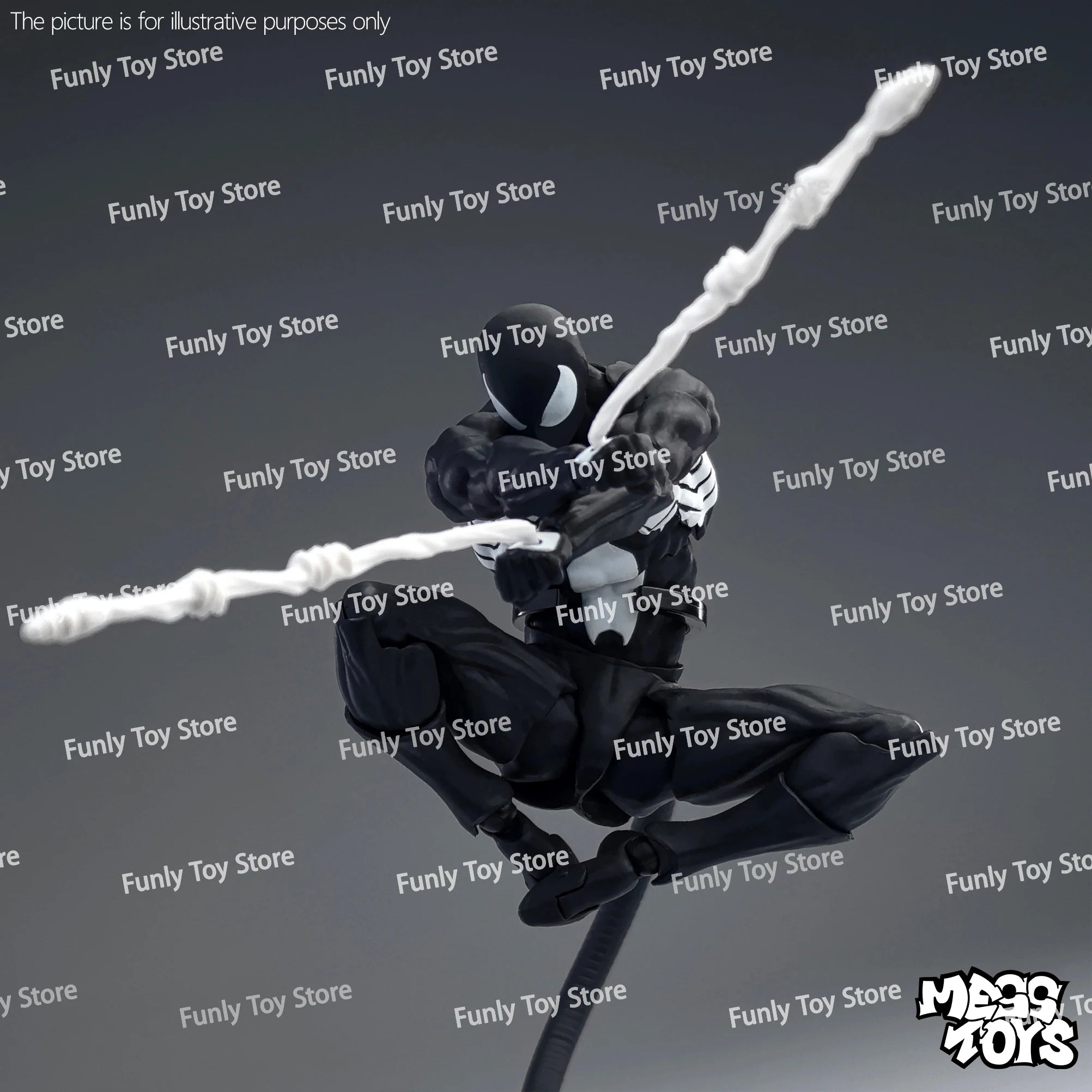 In Stock Mess Toys Spider Man Scarlet Spider Kaine Parker Messtoys Black Suit Symbiote Spiderman Anime Action Figure Gifts Toys
