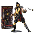Scorpion Mortal Kombat 7" Series 1 Sub Zero / Scorpion Exclusive Movie Film Action Figure Toy Doll Model