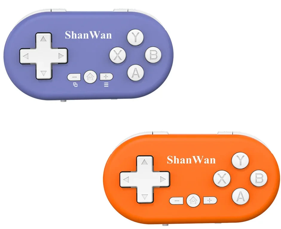 2024 New Shanwan Lightweight Mini Wireless Bluetooth Collectible Game Controller Portable Multi Platform Wireless Connectivity