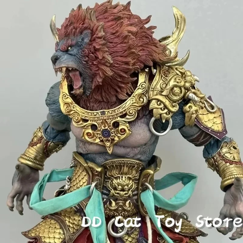 Auf Lager: Fury Toys „The Record Of The Mountain And Sea Demon God Demon Kings At Lion Gamel Ridge“ – Azurblauer Löwe, 1/12 Actionfigur