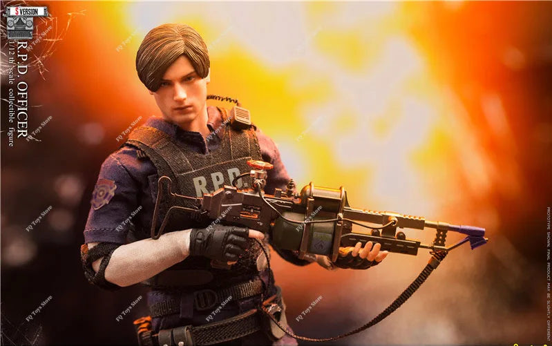 In Stock LIMTOYS LiMiNi 1/12 RPD Officer Leon Kennedy S Version 6 Inch Action Figure Toy Collectible Gift