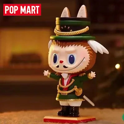 POP MART LABUBU THE MONSTERS Let's Christmas Serie Blind Box Mystery Box Guess Bag Spielzeug Puppe Niedliche Anime Figur Schreibtischdekoration