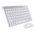 B0KF 2.4G- Wireless Keyboard and Mouse Set for Notebook Laptop Desktop PC Lightweight