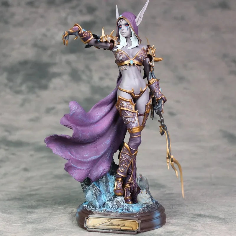 Sylvanas Windrunner World Of Warcraft Action Figures The Queen of the Undead Handmade Toy Children's Gift Anime Figure Model Toy
