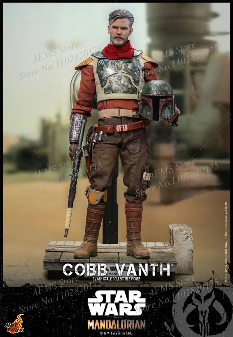 HOTTOYS HT 1/6 TMS084 Men Soldier Cobb Vanth Star Wars The Mandalorian Town Sheriff Full Set 12" Action Figure Model Toys