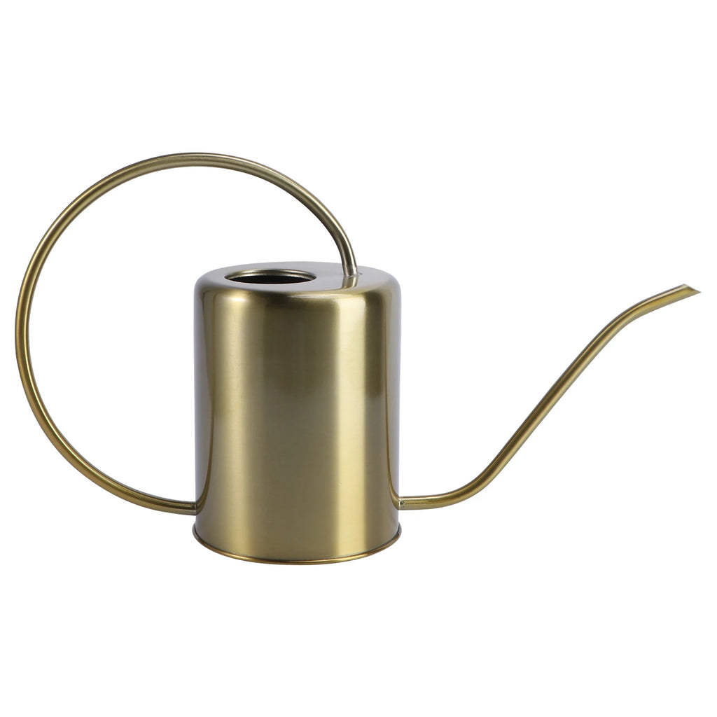 Brass Watering Can Stainless Steel Kettle Practical Pot Long Spout Metal Flower Sprayer Useful Watering Tool