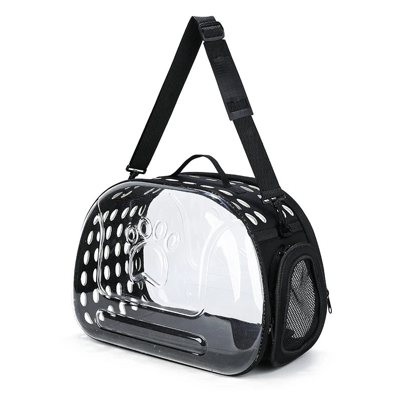 Cat Carrier Bag Outdoor Pet Shoulder bag Pet Dogs Cats Portable Breathable Collapsible Travel Cat Carrier Bag small dog