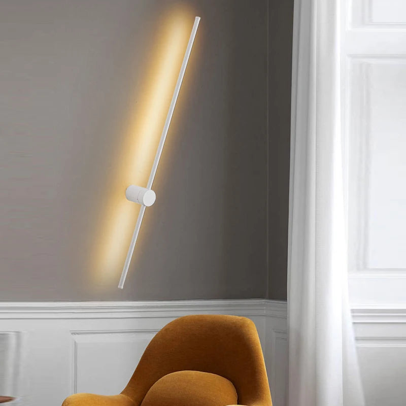 Touch Switch Dimmable LED Wall Lamps Decor for Corridor Bedroom 360° Rotation LED Wall Lights Interior Wall Sconce Lighting Home