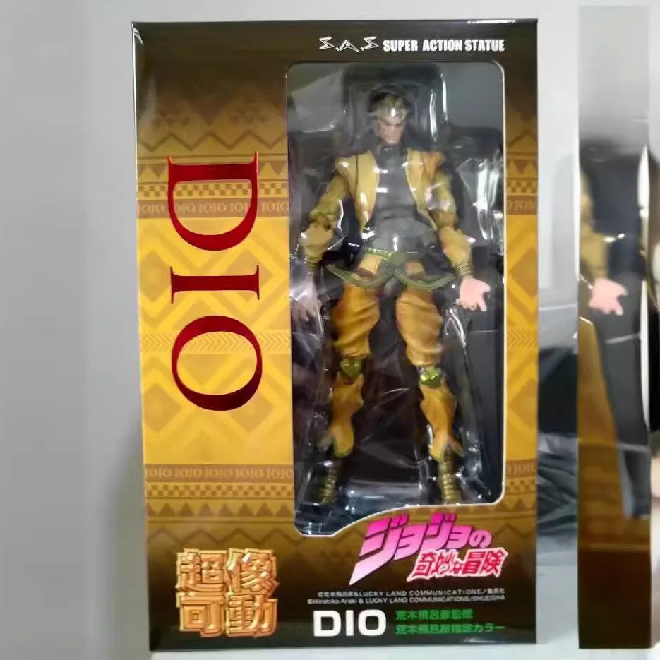 Jojo'S Bizarre Adventure Super Action Statue - Jotaro Kujo (Diamond Is Unbreakable) & Yoshikage Kira Figure Set