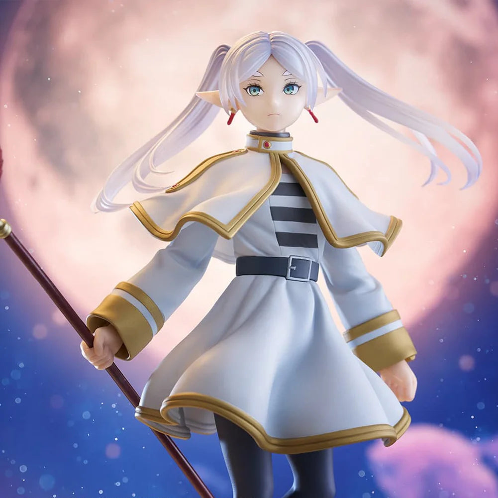 19cm Beyond Journey's End Frieren Action Figure Stark Fern Anime Figurine PVC Statue Collectible Model Decor Doll Toy Gifts