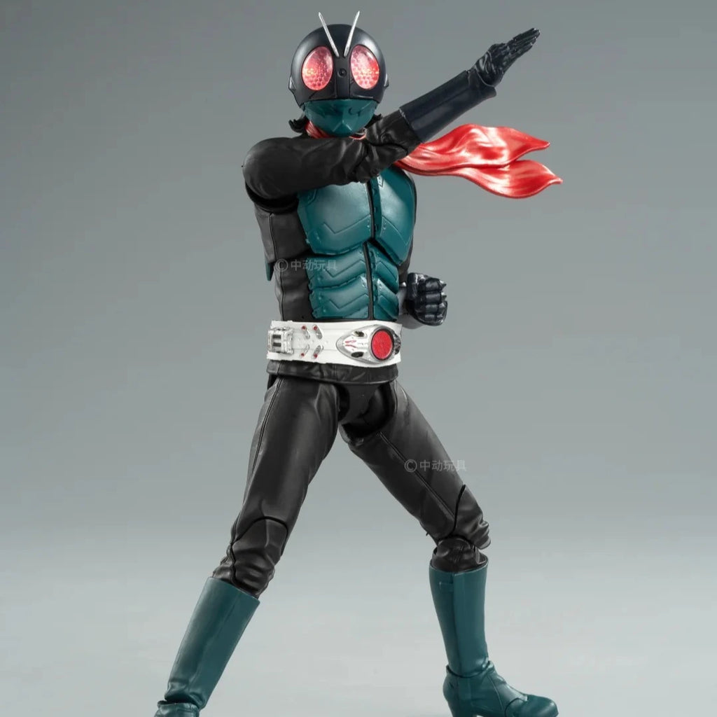 ZD Toys Kamen Rider Action Figures 18cm Masked Rider 1 Model Figures Joint Movable Anime Collection Ornament Toys Surprise Gift
