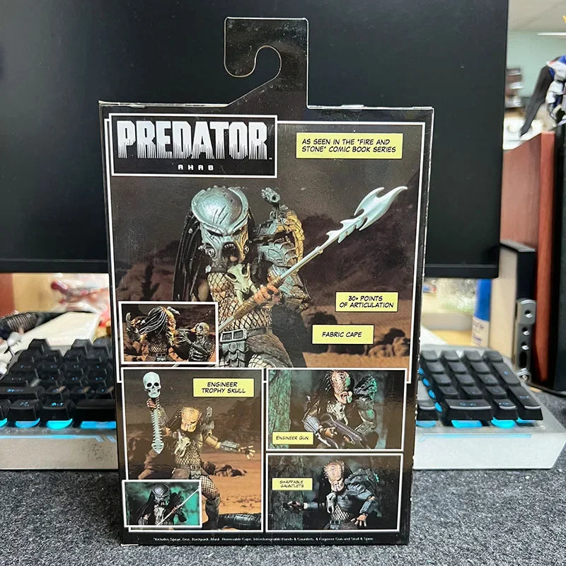 In Stock Genuine Neca Iron Blood Warrior Gold Elder Gold Angel Jungle Hunter P1 Flower Crab Can Be Made Into A Model Toy