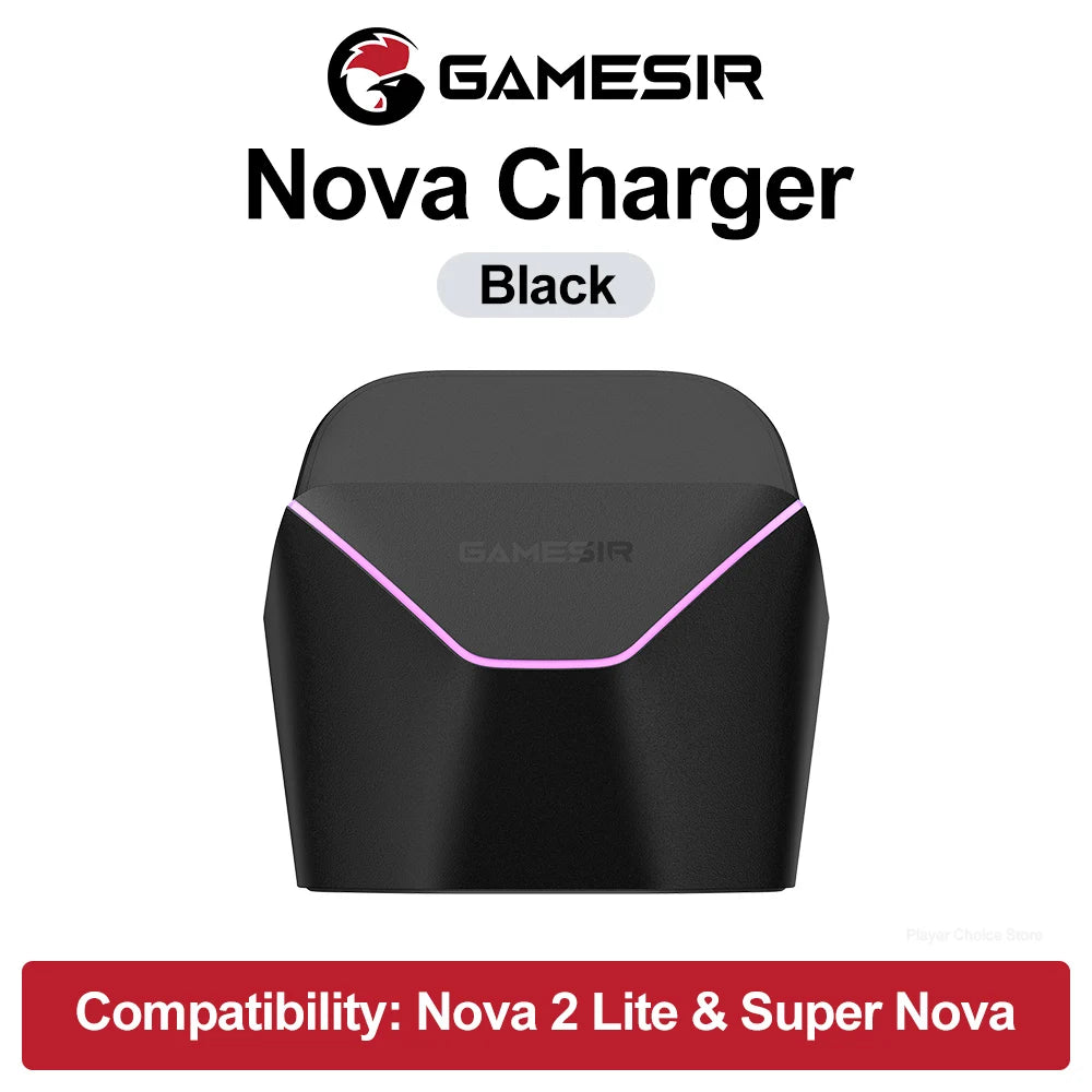 GameSir Nova 2 Lite Gamepads Charger Dock Super Nova Charging Station Original Switch Josticks Game Accessories