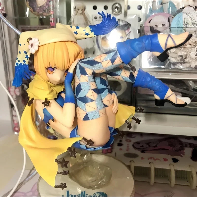 Anime Brilliant Stars Ririka Figure Miri Painting Collection Character 16cm Animation Action Figure Collection Model Toy Gift