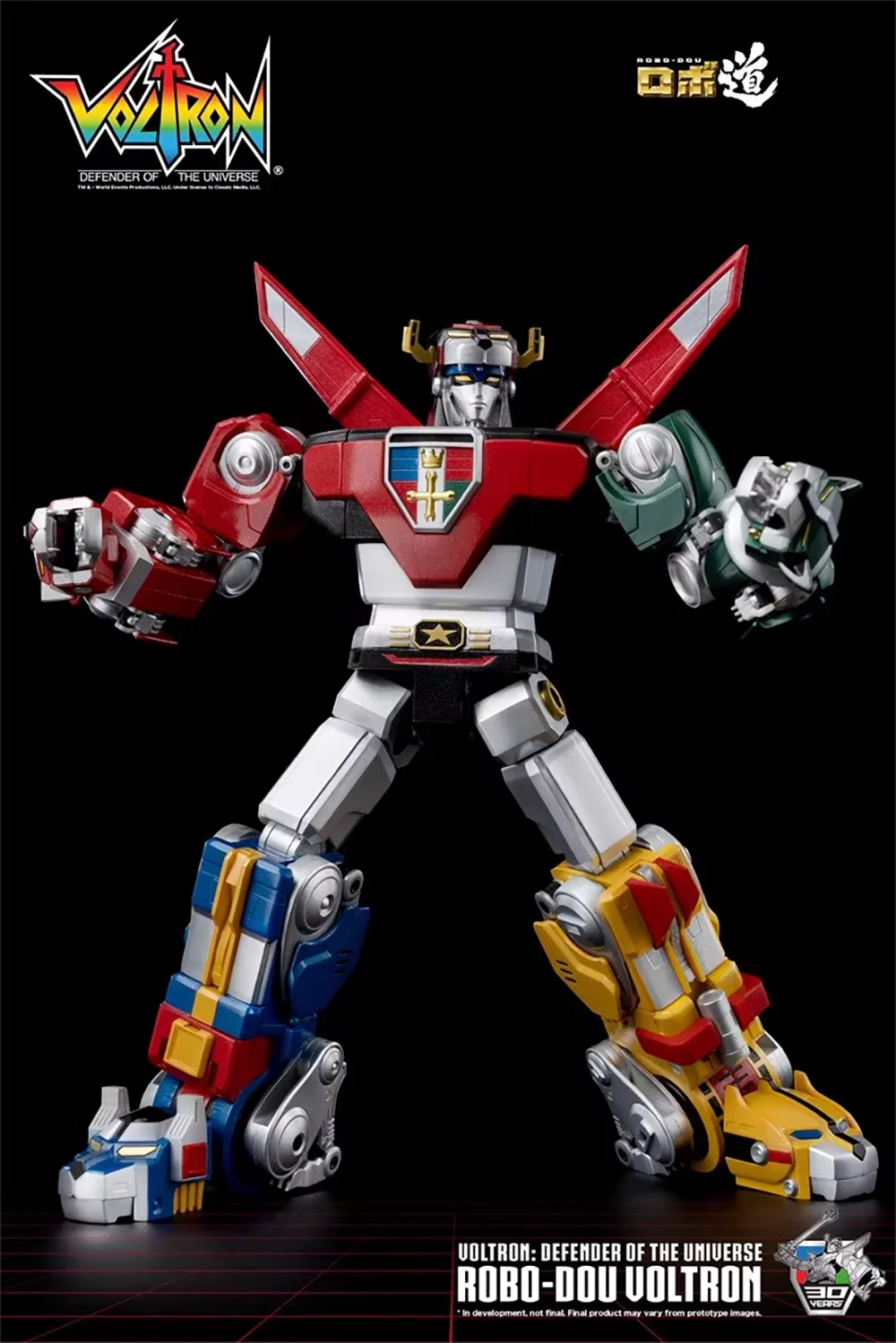 Original 3A ROBO Road 3Z02050W0 Voltron: Defender of the Universe movable finished product Action Figure Model 27CM