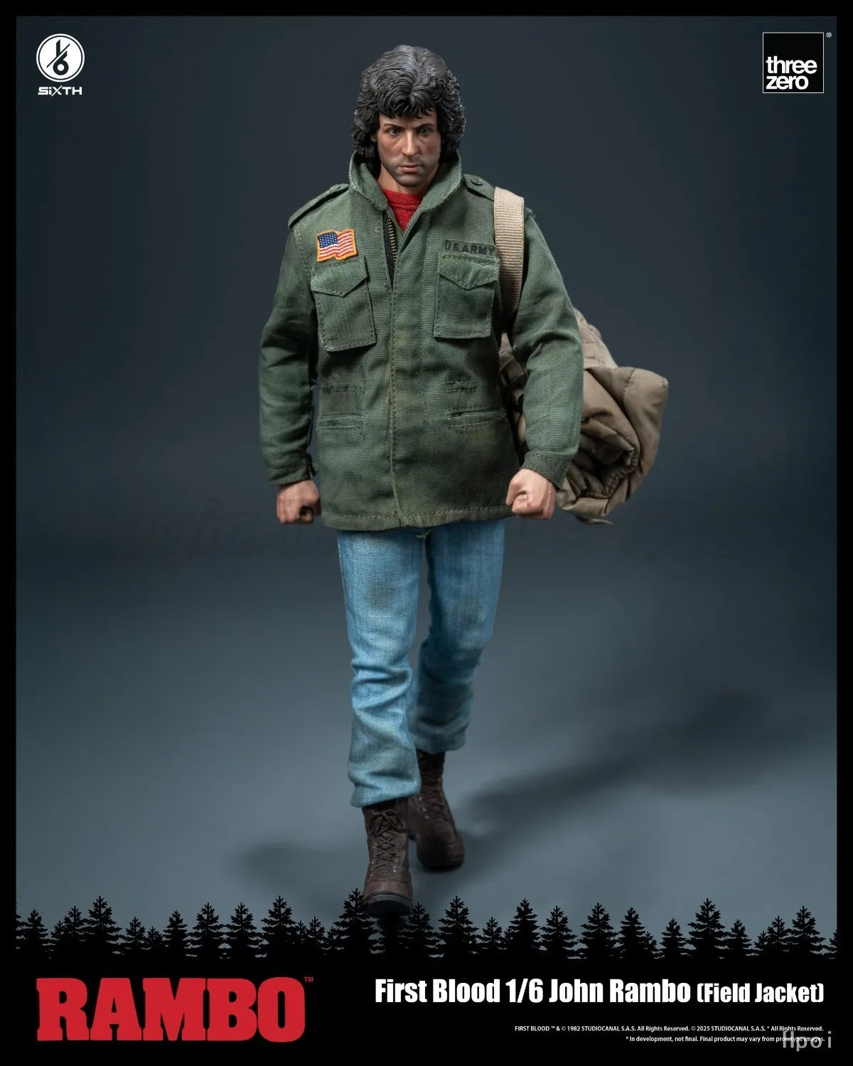【MT】Pre-sale Original Threezero Rambo The Video Game John Rambo Field Jacket Edition 1/6 Action Figure Toy Collection