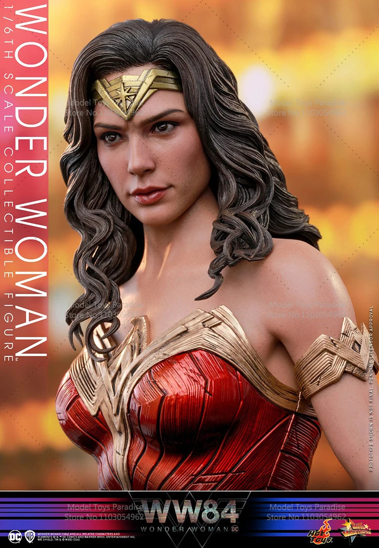 HOTTOYS HT MMS584 1/6 Collectible Toys Wonder Woman6.0 1984 Gal Gadot Soldier 12inch Full Set Action Figure Model Fans Gifts