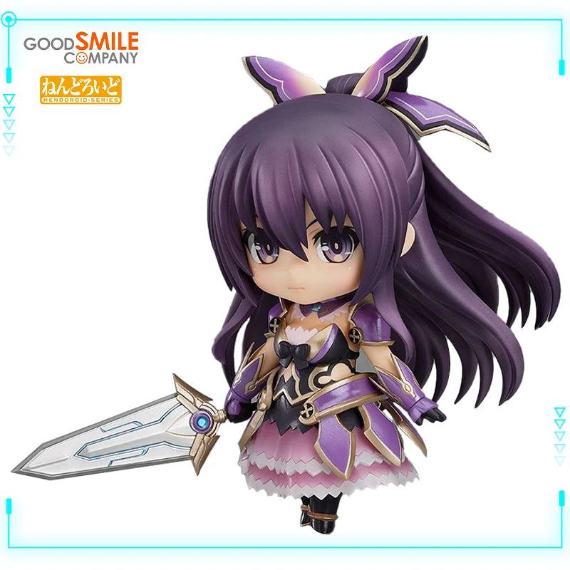 GSC Original Genuine Date A Live Yatogami Tohka Nendoroid 354 Anime Girl 10cm Q Version Collection Model Toy Action Figures Gift
