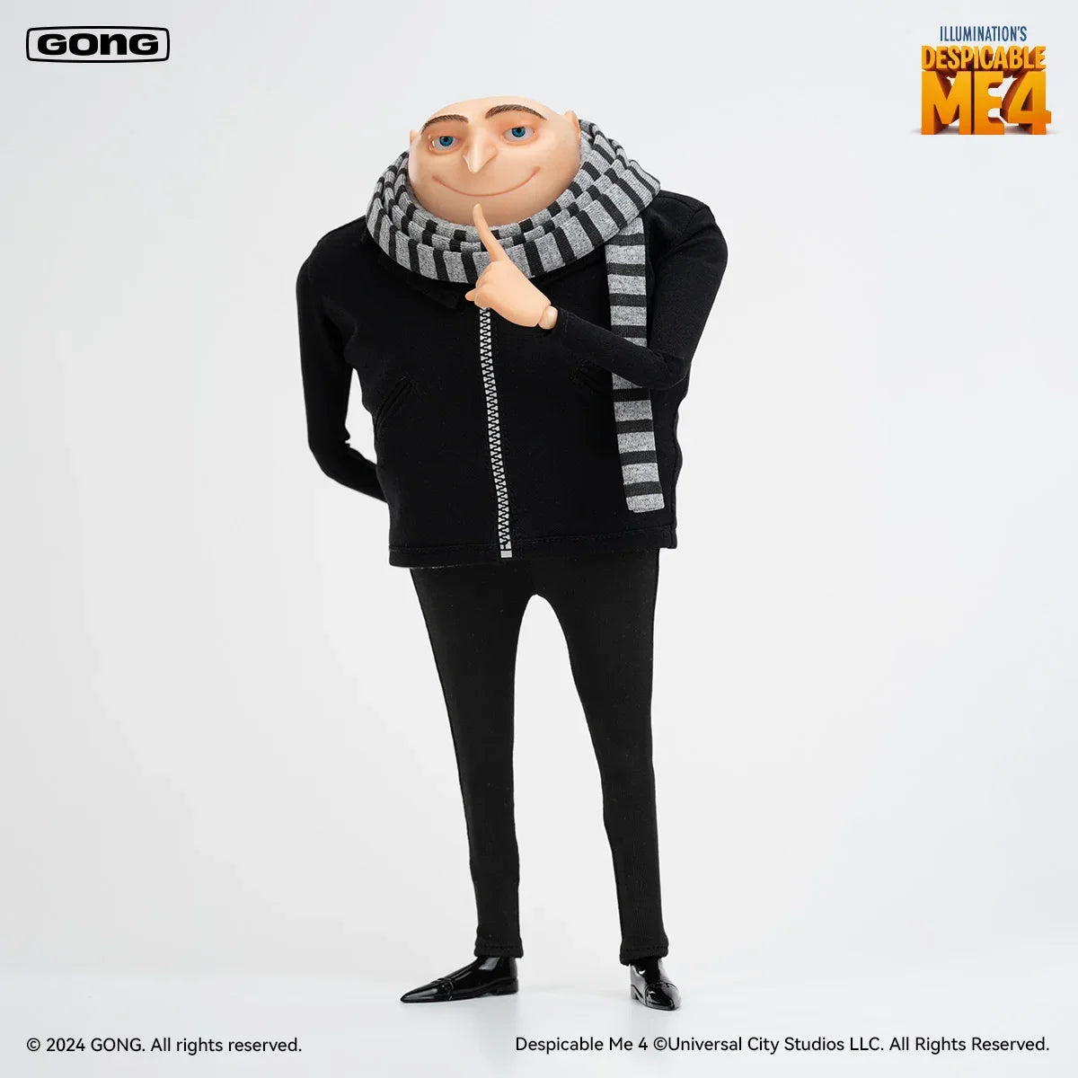 2025 New In Stock Original GONG Despicable Me 4 Gru 1/8 Anime Figurine Joint  Action Figure Model Desktop Decor Gifts Toys