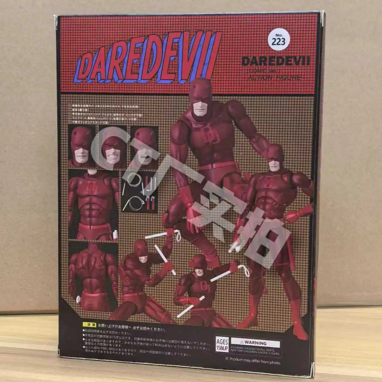 New Toys Daredevil Figure Mafex 223 Shf Ko Daredevil Comic Version Action Figure Pvc Figurine Statue Spiderman Colletion Gift
