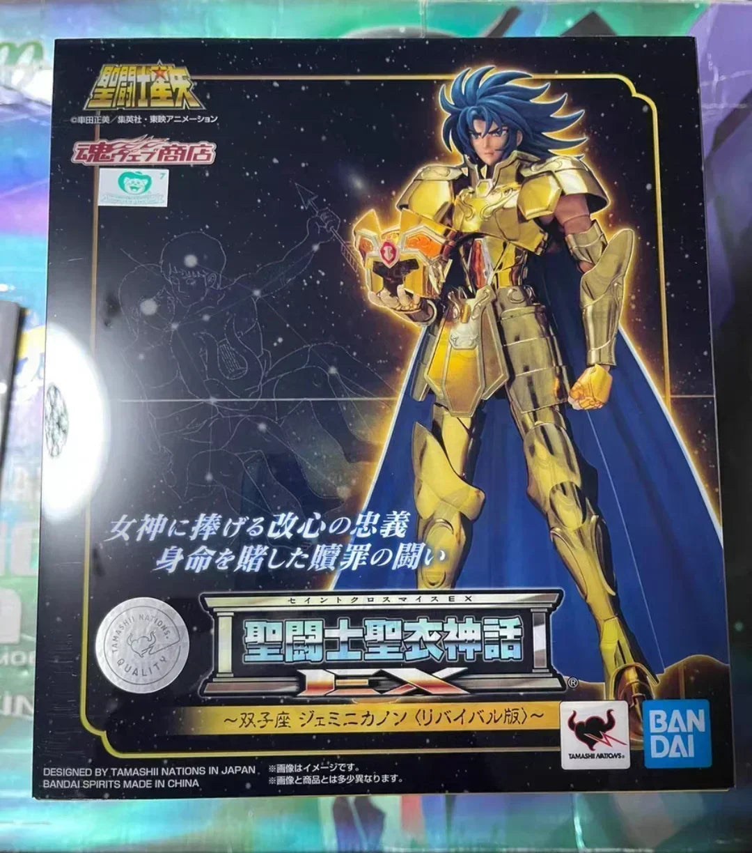 In Stock Genuine Bandai Saint Seiya Saint Cloth Myth Ex2.0 Cancer Death Mask Anime Figures Model Toys Collect Rebirth Edition