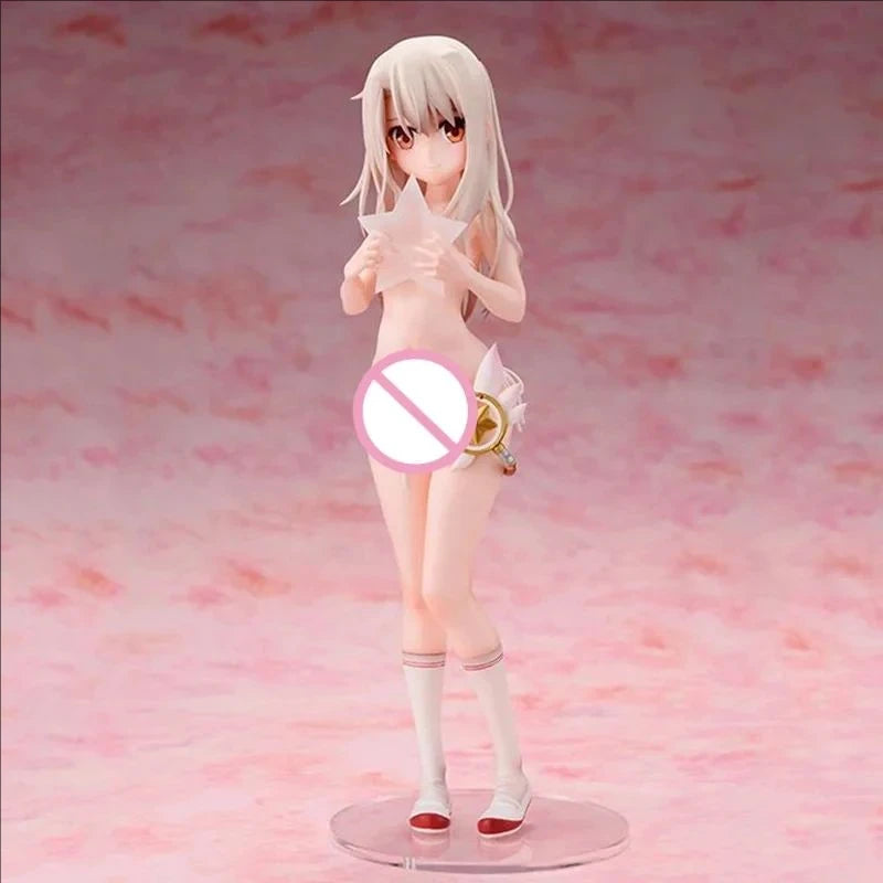 21cm Sexy Anime Fate Kaleid Liner Prisma Illya Illyasviel and Chloe Von Einzbern Puella Magic Madoka Sakura PVC Action Figure