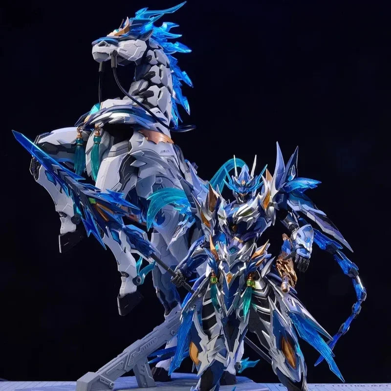 【IN STOCK】MOTOR NUCLEAR MNP-XH05 ZHAOYUN Assembling Movable Model Toys Alloy Skeleton MechaTIANYOUXING LONGDANHUJIANG With Horse