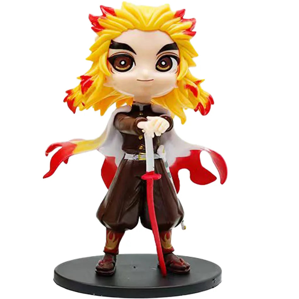 Hot Demon Slayer Blind Box Figure Plum Rain Series Kochou Shinobu Tomioka Giyuu Kanroji Mitsuri 1-8PCS Blind Box Figure Toy Gift