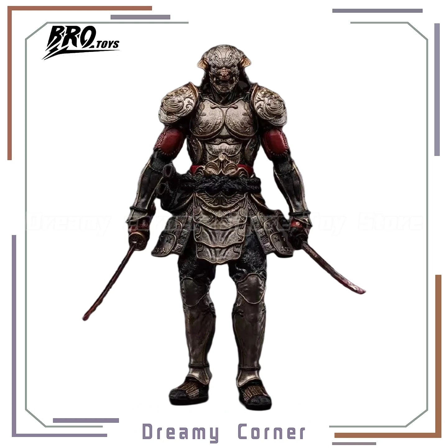 【Pre-sale】Original BROTOYS GB003 LIGHT WARRIOR 1/12 Action Figure Collection Ornament Model